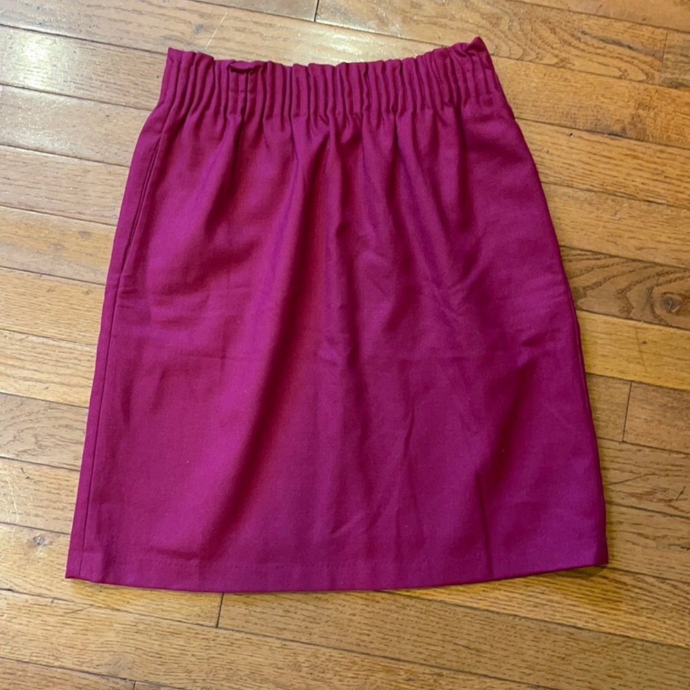 Pink J. Crew skirt